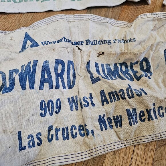 Vintage Nail Carpenter Aprons Bags - Picture 3 of 5